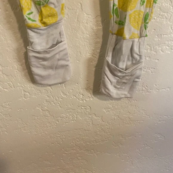 Little Sleepies Covertible Zipper Lemon Pajama. (18-24 Months) - Picture 7 of 11